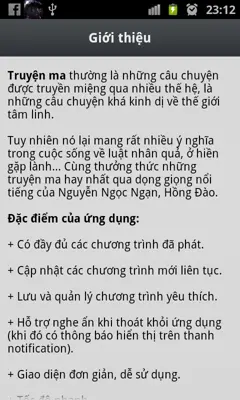 Truyện Ma - Nguyễn Ngọc Ngạn android App screenshot 0