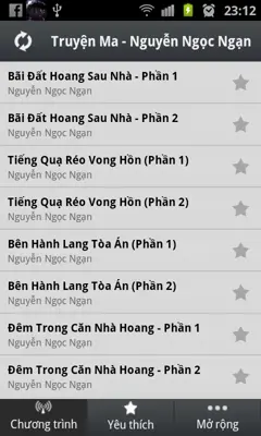 Truyện Ma - Nguyễn Ngọc Ngạn android App screenshot 3